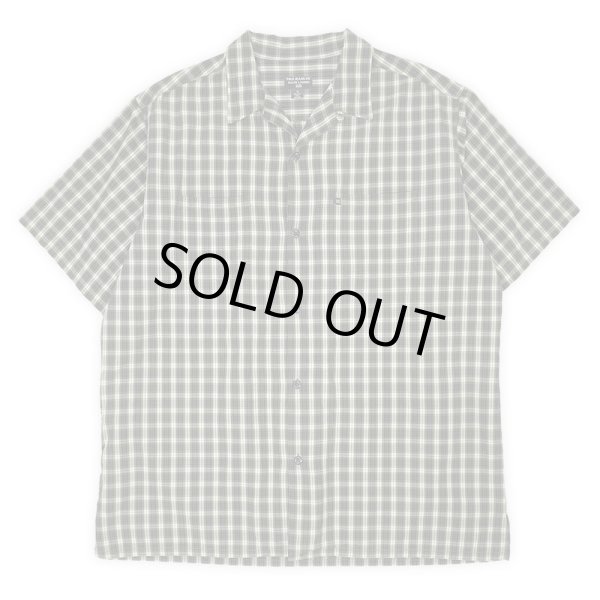 画像1: 90's POLO JEANS S/S オープンカラーシャツ “BLACK Plaid” (1)