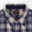画像3: 90's ST JOHN'S BAY ヘビーネルシャツ “Navy Plaid” (3)