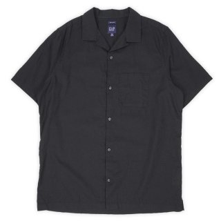レアカラー 80s 90s FLAX ブラック リネンシャツジャケット d7337408237e0c925796bfe53733e0
