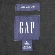 画像2: 00's GAP S/S コットンリネン オープンカラーシャツ "BLACK" (2)