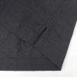 画像4: 00's GAP S/S コットンリネン オープンカラーシャツ "BLACK" (4)