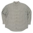 画像1: 90's KHAKI'S by ARROW ボタンダウンシャツ "BIG OXFORD / OLIVE PLAID" (1)