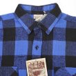 画像3: Late 90's FIVE BROTHER ブロックチェック柄 ヘビーネルシャツ "DEADSTOCK" (3)