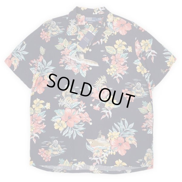 画像1: 00's Polo Ralph Lauren レーヨンハワイアンシャツ "DEADSTOCK" (1)