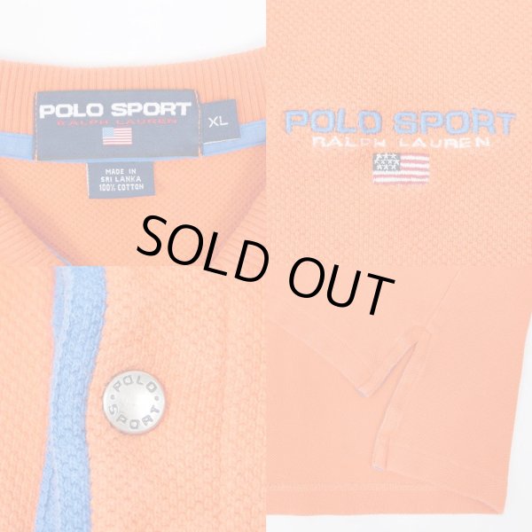 画像2: 90's POLO SPORT S/S ポロシャツ (2)