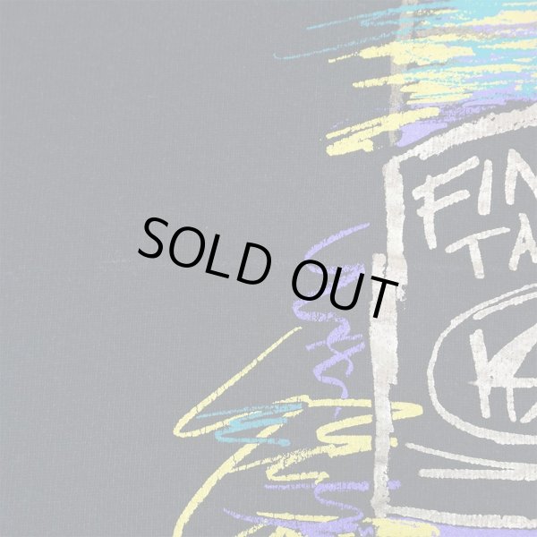 画像4: 90's MONTINORE VINEYARDS プリントスウェット "BLACK / MADE IN USA" (4)