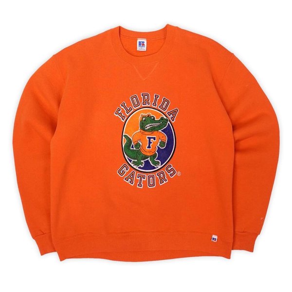 画像1: 80's RUSSELL カラーフロッキー スウェット "MADE IN USA" (1)