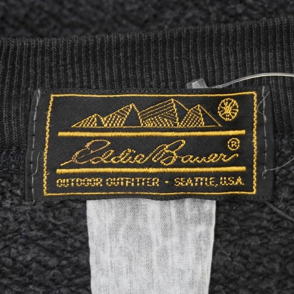 画像2: 80's Eddie Bauer ロゴプリント スウェット (2)