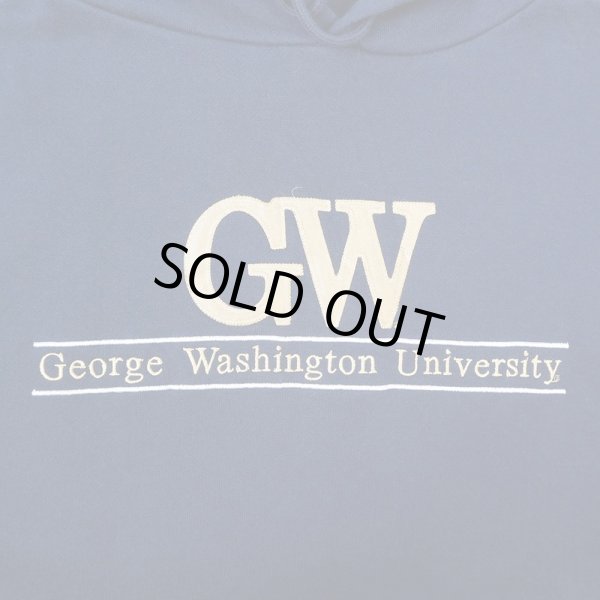 画像3: 90's JANSPORT カレッジロゴ スウェットパーカー (3)