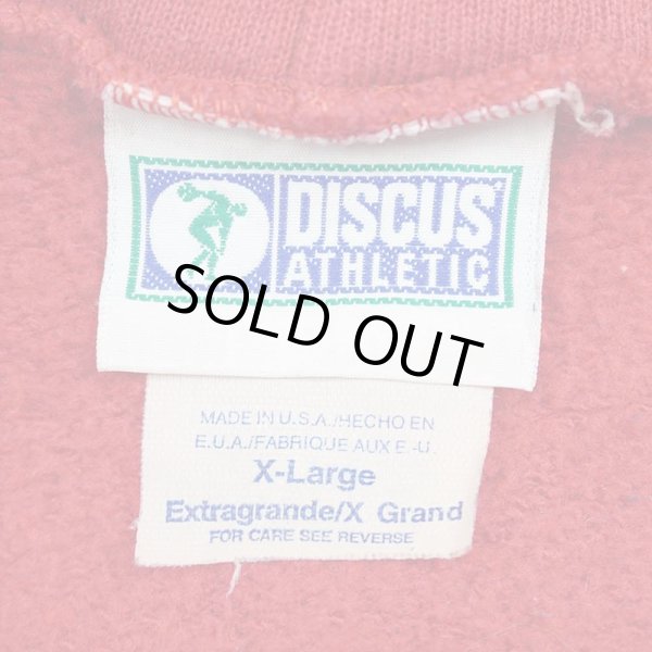 画像2: 90's DISCUS スウェットパーカー "GUARD / MADE IN USA" (2)