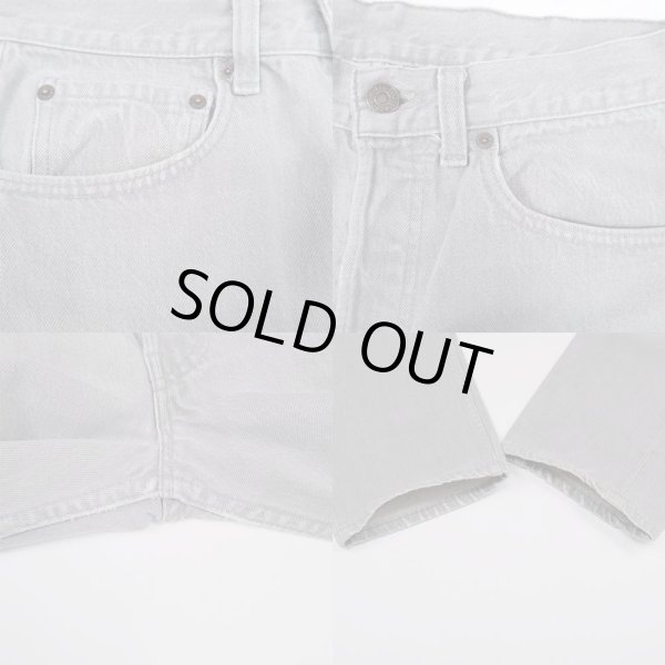 画像5: 90's Levi's 501-0636 デニムパンツ "MADE IN USA / 先染めグレー" (5)