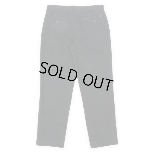 画像2: 00's Polo Ralph Lauren チノトラウザー "BLACK / PRESTON PANT" (2)