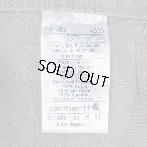 画像4: 00's Carhartt ダックペインターパンツ (4)