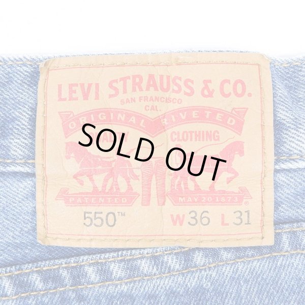 画像3: 00's Levi's 550 デニムパンツ “W36 L31” (3)