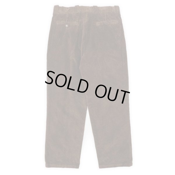 画像2: 90's Ash Creek 3タック 太畝コーデュロイトラウザー "DEADSTOCK / W34 L32" (2)