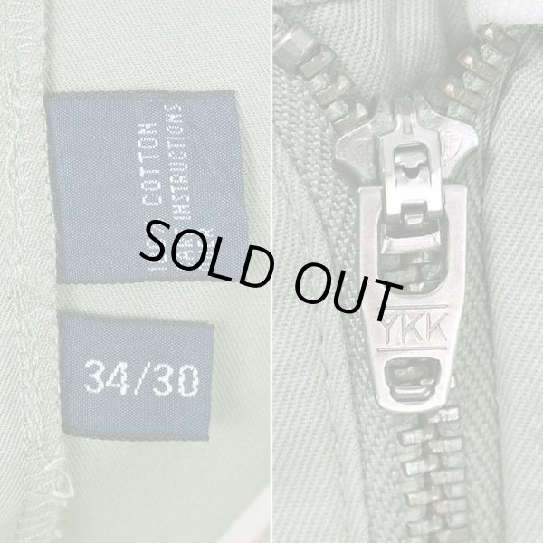 画像4: 90's Polo Ralph Lauren 2タック チノトラウザー "HAMMOND PANT / Light Green" (4)