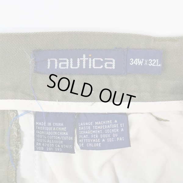 画像3: 90's NAUTICA 2タック チノトラウザー (3)
