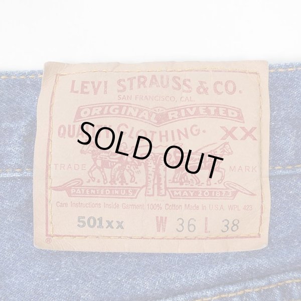 画像3: 90's Levi's 501 デニムパンツ "MADE IN USA / 濃紺" (3)