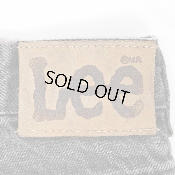 画像3: 90's Lee 208-5508 ブラックデニムパンツ "MADE IN USA / W36 L30" (3)