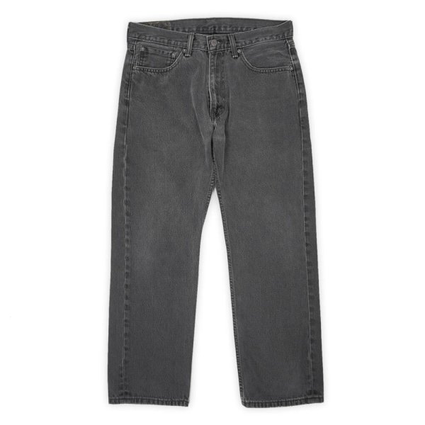 画像1: 00's Levi's 505 ブラックデニムパンツ "W34 L30" (1)