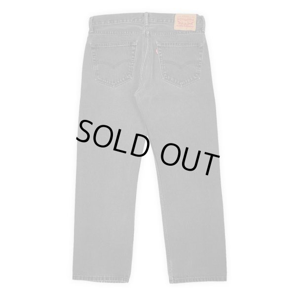 画像2: 00's Levi's 505 ブラックデニムパンツ "W34 L30" (2)