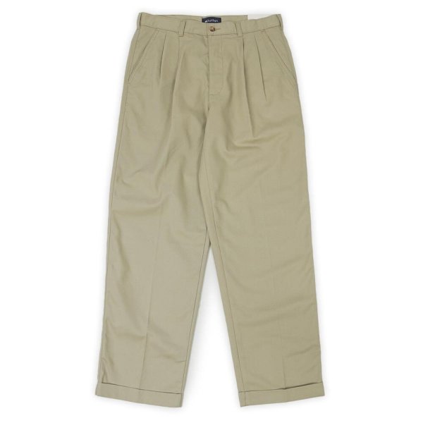 画像2: 90's Puritan 2タック チノトラウザー "DEADSTOCK / W32 L30" (2)