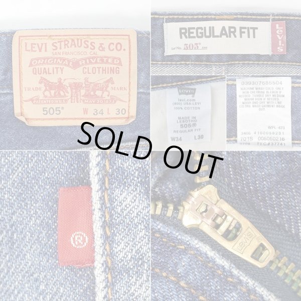 画像3: 00's Levi's 505 デニムパンツ "W34 L30" (3)