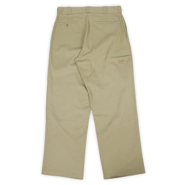 画像2: 90's Dickies ダブルニーワークパンツ "KHAKI / MADE IN USA" (2)