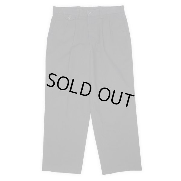 画像1: Early 00's DOCKERS 2タック チノトラウザー "BLACK / W32 L30" (1)