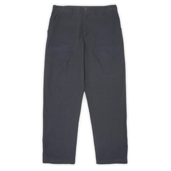 画像1: 00's US.Armed Forces Food Service Uniform Trousers "M-REG / FADE BLACK" (1)