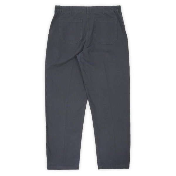 画像2: 00's US.Armed Forces Food Service Uniform Trousers "M-REG / FADE BLACK" (2)