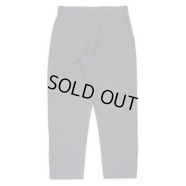 画像2: 00's US.Armed Forces Food Service Uniform Trousers "M-REG / FADE BLACK" (2)
