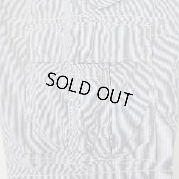 画像5: 00's Polo Ralph Lauren ヒッコリーストライプ柄 カーゴショーツ (5)