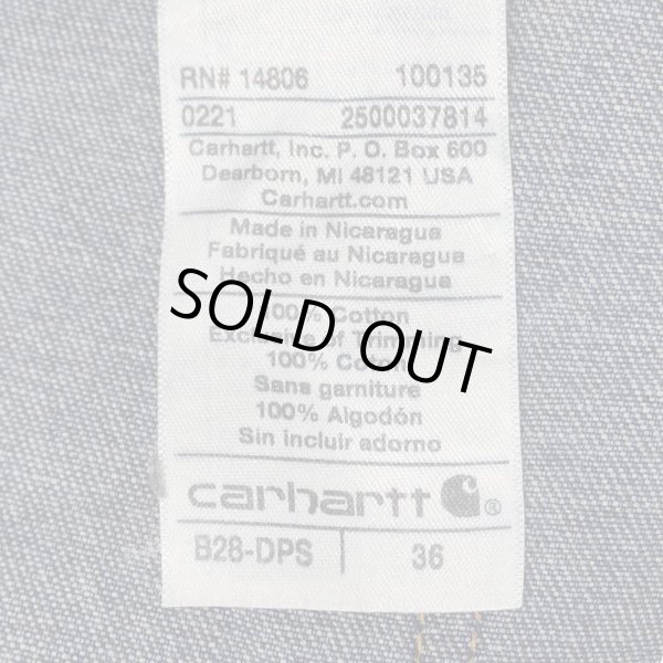 画像3: 00's Carhaett デニム ペインターショーツ “DEADSTOCK / W36” (3)