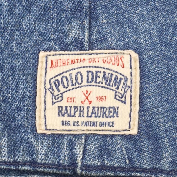 画像3: 80-90's Polo Ralph Lauren 2タック デニムショーツ "POLO DENIM / MADE IN USA" (3)