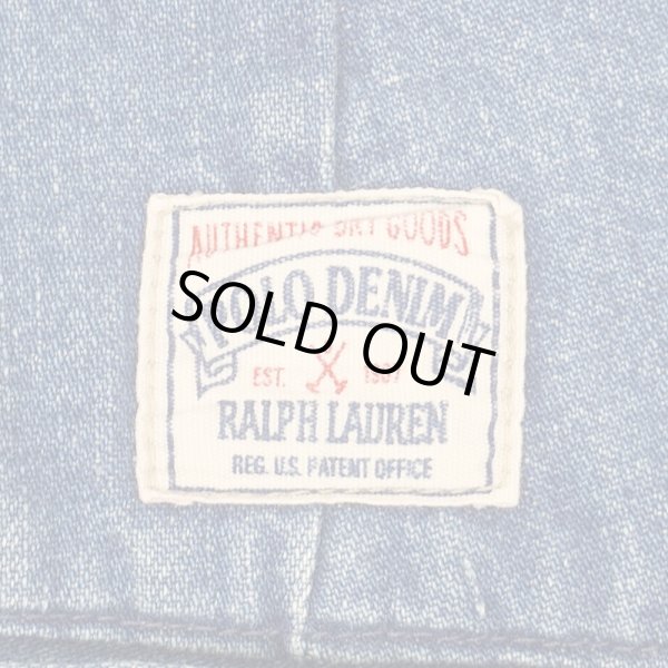 画像3: 80-90's Polo Ralph Lauren 2タック デニムショーツ "POLO DENIM / MADE IN USA" (3)