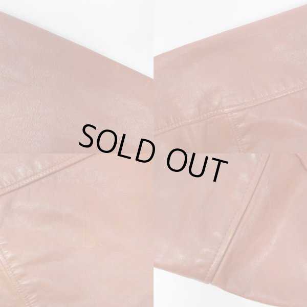 画像4: 80's TM ATHLETICS レザー切り替え スタジャン "MADE IN USA" (4)