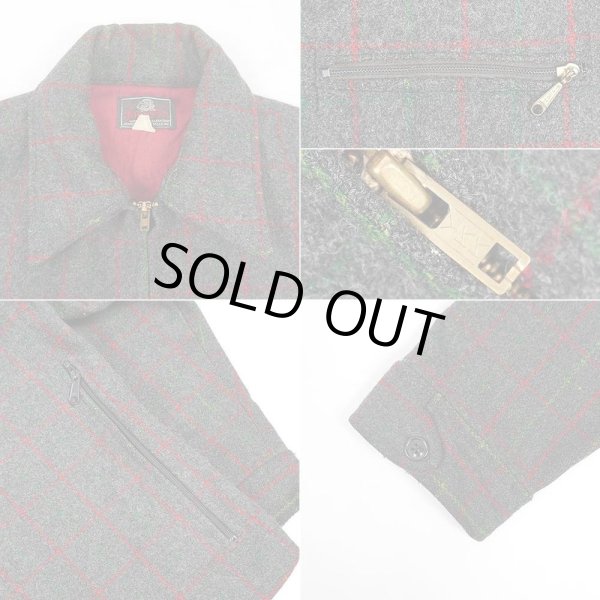 画像4: 70's JOHNSON WOOLEN MILLS ウールスポーツジャケット (4)