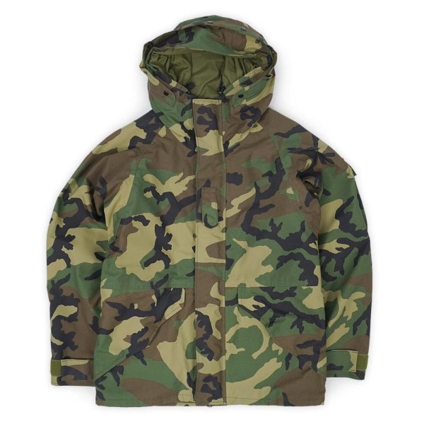 画像1: 00's US.ARMY ECWCS ウッドランドカモ柄 GORE-TEX PARKA "SMALL-SHORT" (1)