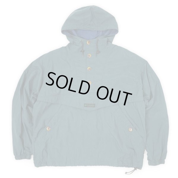 画像1: 90's Columbia コットンウッドプルオーバー "BLUE GREEN" (1)