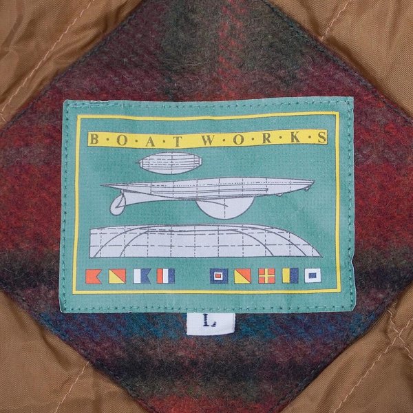 画像2: 90's BOAT WORKS ウールダッフルコート “DEADSTOCK” (2)