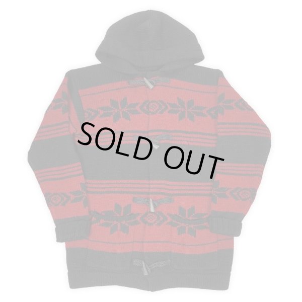 画像1: 90's Polo Ralph Lauren ウールニット ダッフルコート (1)