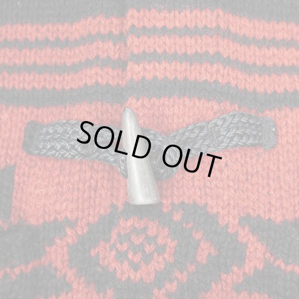 画像3: 90's Polo Ralph Lauren ウールニット ダッフルコート (3)