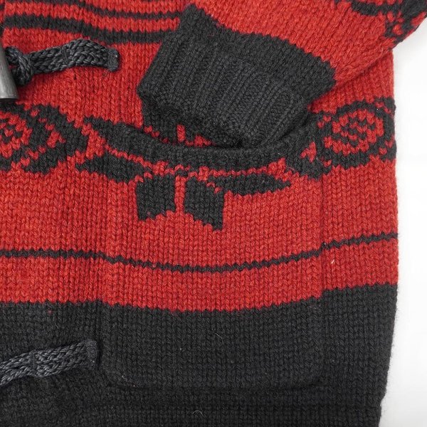 画像4: 90's Polo Ralph Lauren ウールニット ダッフルコート (4)