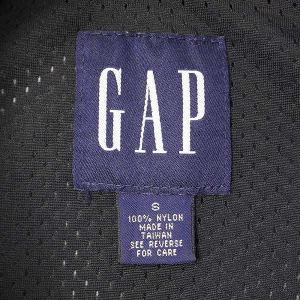 画像2: 00's OLD GAP スタンドカラー ナイロンジャケット (2)