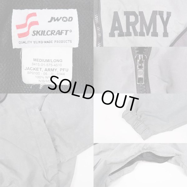 画像3: 00's US.ARMY IPFU ナイロントレーニングジャケット "MEDIUM-LONG" (3)