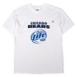 画像1: Early 00's Miller Lite × CHICAGO BEARS ロゴプリントTシャツ "DEADSTOCK" (1)