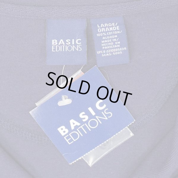 画像3: 00's BASIC EDITIONS L/S ヘンリーネックカットソー "DEADSTOCK" (3)