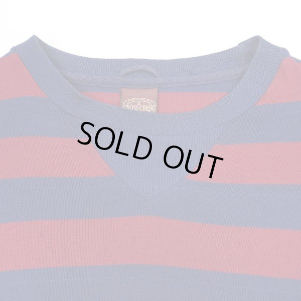 画像3: 90's CROSS CREEK ワイドボーダー柄 L/S カットソー "MADE IN USA" (3)