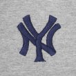 画像2: 80-90's New York Yankees ロゴ刺繍Tシャツ “Old Russell Body” (2)